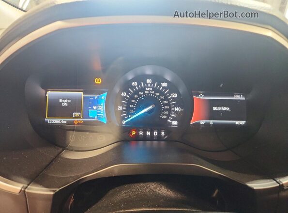 2FMPK3J90GBC65822 2016 FORD EDGE Charcoal Սարքավորումների վահանակի տեսք