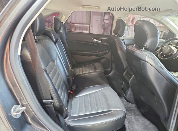 2FMPK3J90GBC65822 2016 FORD EDGE Charcoal Սալոնի հետևի տեսք
