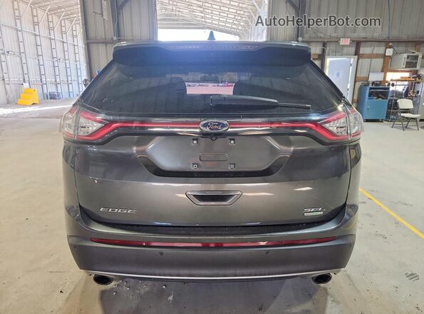 2FMPK3J90GBC65822 2016 FORD EDGE Charcoal Հետևի տեսք