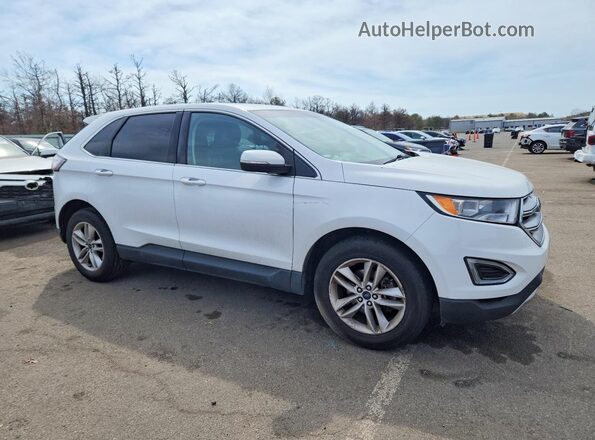 2FMPK3J90HBC22664 2017 FORD EDGE Белый Передняя правая четверть