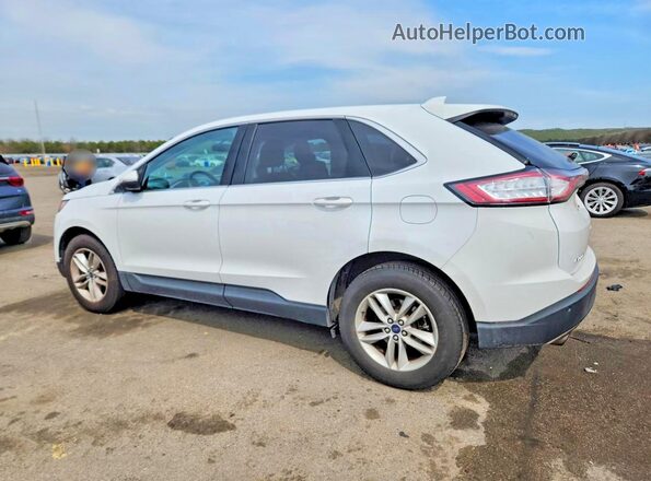 2FMPK3J90HBC22664 2017 FORD EDGE Белый Задняя левая четверть