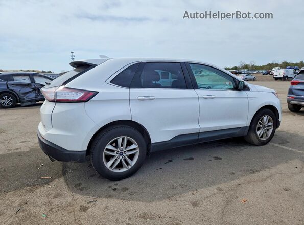 2FMPK3J90HBC22664 2017 FORD EDGE Белый Задняя правая четверть