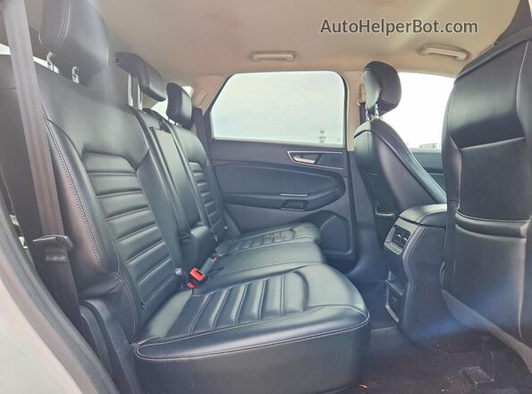 2FMPK3J90HBC22664 2017 FORD EDGE Белый Вид задних сидений