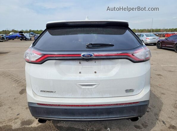 2FMPK3J90HBC22664 2017 FORD EDGE Белый Вид сзади