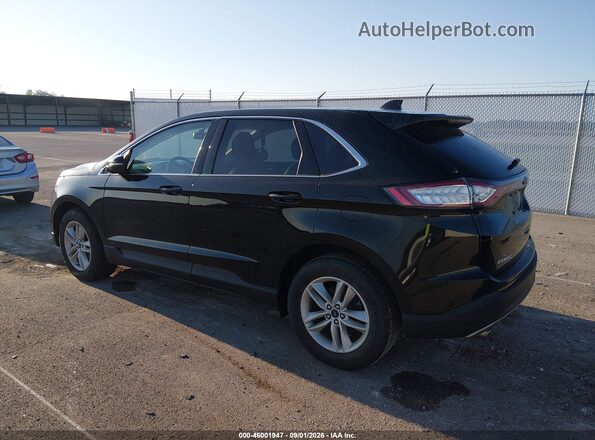 2FMPK3J90HBC65420 2017 FORD EDGE Black Trasero izquierdo