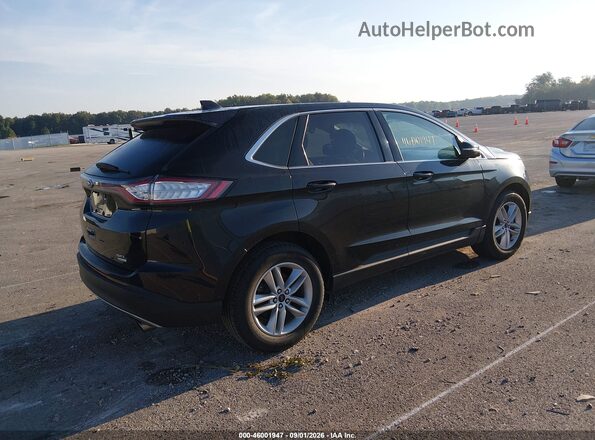 2FMPK3J90HBC65420 2017 FORD EDGE Black Trasero derecho