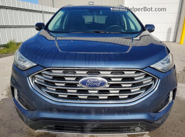 2FMPK3J90KBB83131 2019 FORD EDGE Blue Vista frontal