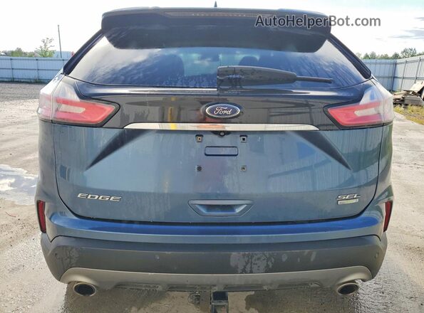 2FMPK3J90KBB83131 2019 FORD EDGE Blue Vista trasera