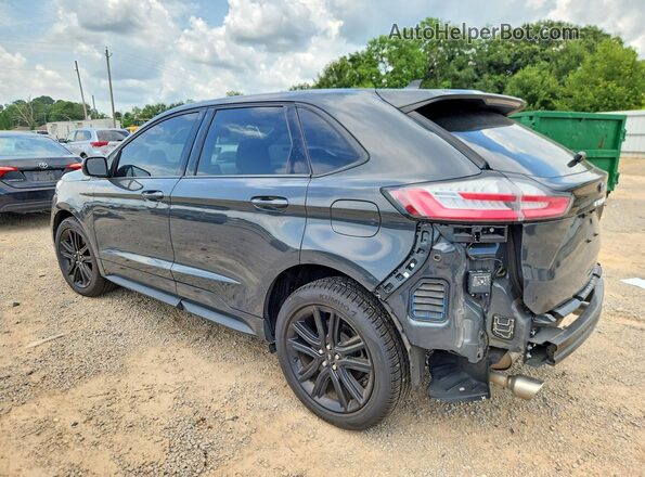 2FMPK3J90MBA37377 2021 FORD EDGE Gray Trasero izquierdo
