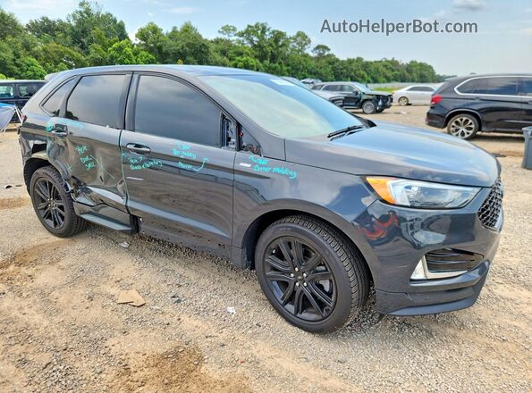 2FMPK3J90MBA37377 2021 FORD EDGE Gray Delantero derecho