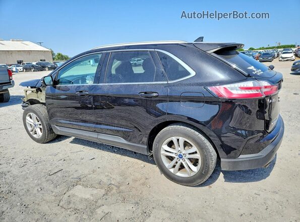 2FMPK3J91KBC26830 2019 FORD EDGE Black Trasero izquierdo