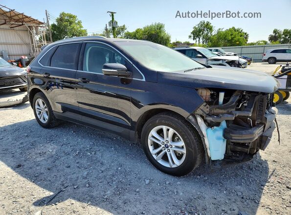 2FMPK3J91KBC26830 2019 FORD EDGE Black Delantero derecho