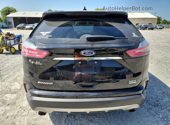 2FMPK3J91KBC26830 2019 FORD EDGE Black Vista trasera