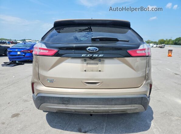2FMPK3J91MBA47237 2021 FORD EDGE Tan უკანა ხედი