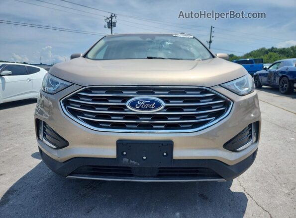2FMPK3J91MBA47237 2021 FORD EDGE Tan წინა ხედი
