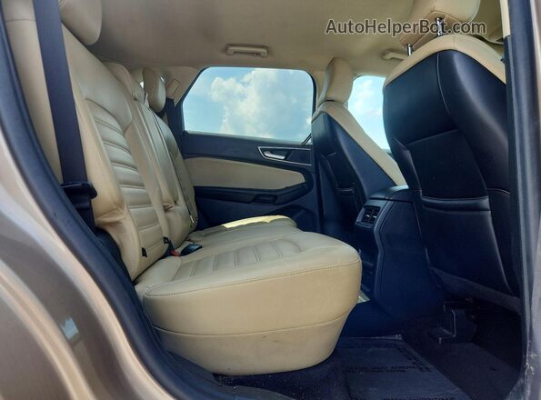 2FMPK3J91MBA47237 2021 FORD EDGE Tan უკანა სალონის ხედი