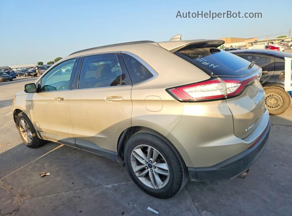 2FMPK3J93HBB57065 2017 FORD EDGE Tan Trasero izquierdo