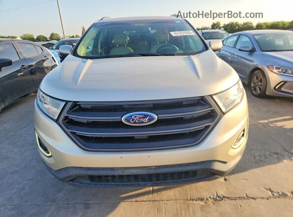 2FMPK3J93HBB57065 2017 FORD EDGE Tan Vista frontal
