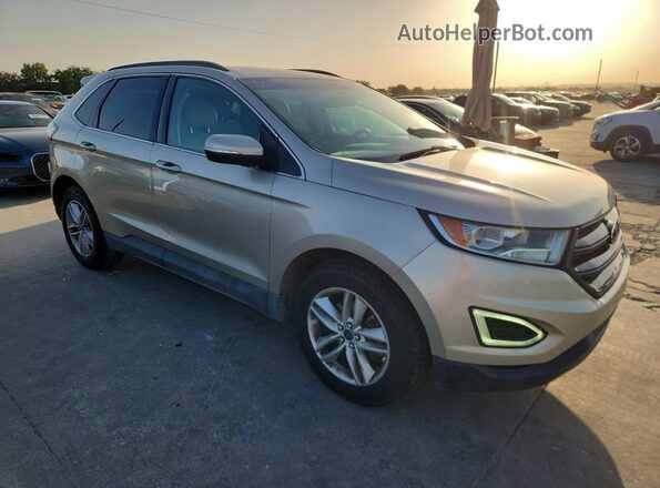 2FMPK3J93HBB57065 2017 FORD EDGE Tan Delantero derecho