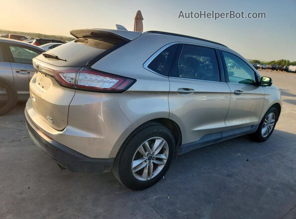 2FMPK3J93HBB57065 2017 FORD EDGE Tan Trasero derecho