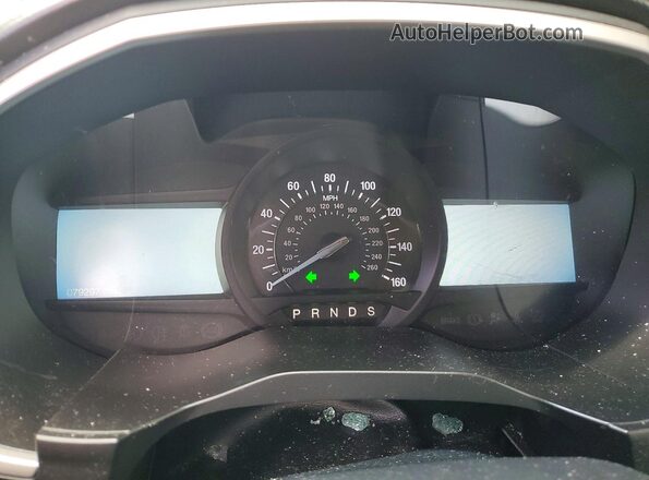 2FMPK3J93LBA17171 2020 FORD EDGE Black Widok zestawu wskaźników