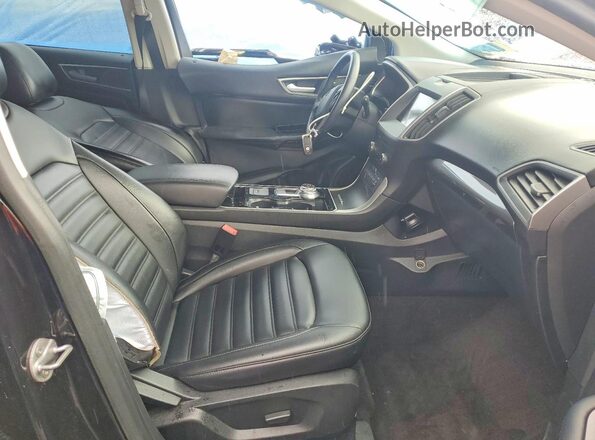 2FMPK3J93LBA17171 2020 FORD EDGE Black Widok wnętrza z przodu