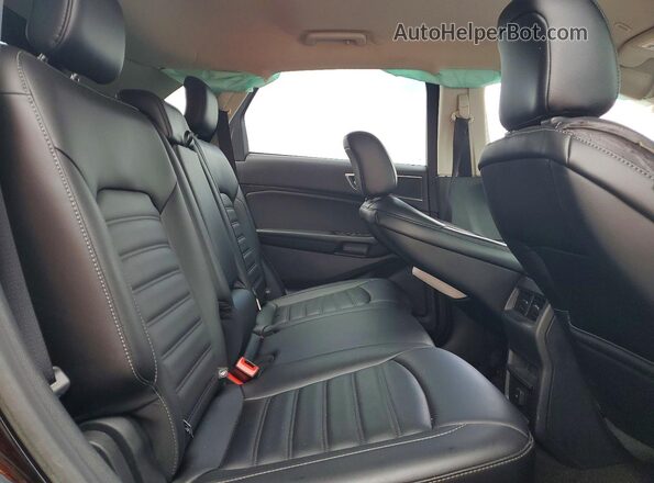 2FMPK3J93LBA17171 2020 FORD EDGE Black Widok wnętrza z tyłu