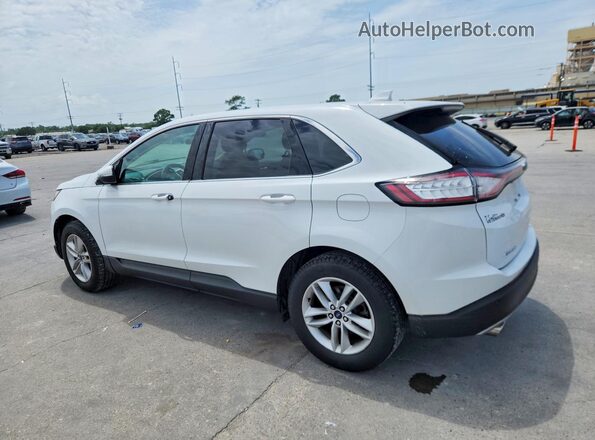 2FMPK3J94HBC07486 2017 FORD EDGE White Trasero izquierdo