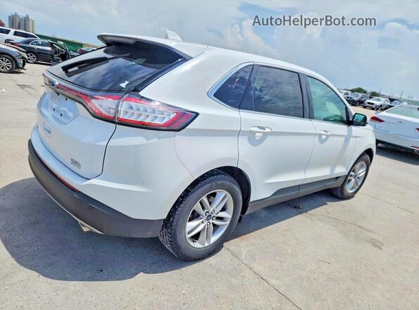 2FMPK3J94HBC07486 2017 FORD EDGE White Trasero derecho