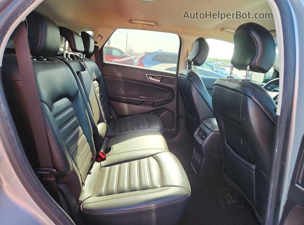 2FMPK3J94KBC09276 2019 FORD EDGE Silver Vista de los asientos traseros