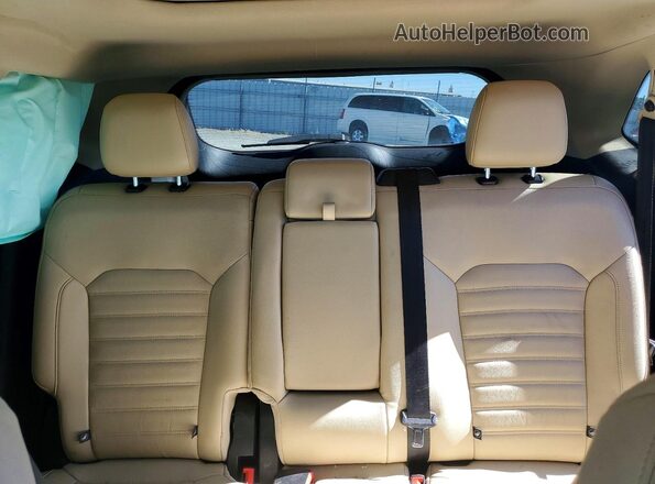 2FMPK3J95GBB89336 2016 FORD EDGE Gray Widok tylnych siedzeń