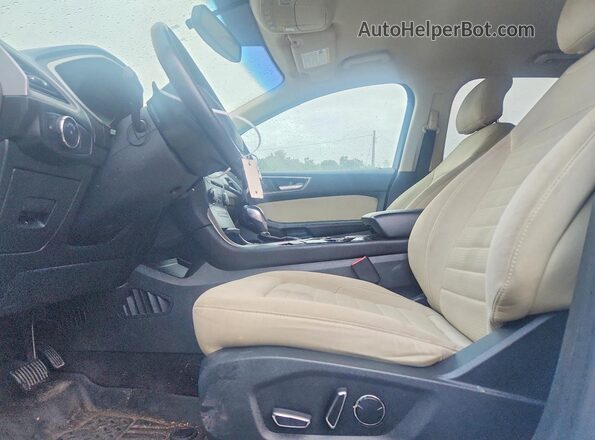 2FMPK3J95GBC62415 2016 FORD EDGE White წინა სალონის ხედი