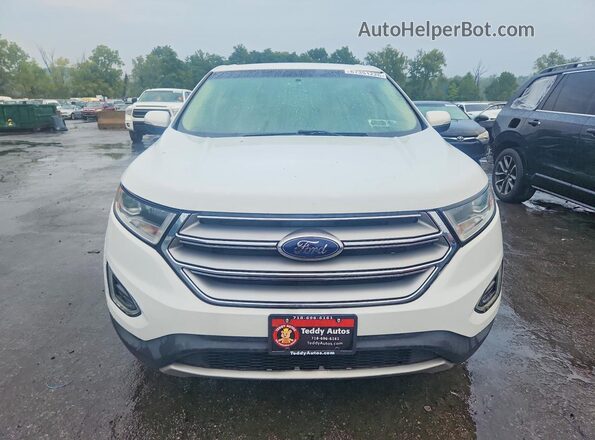 2FMPK3J95GBC62415 2016 FORD EDGE White წინა ხედი