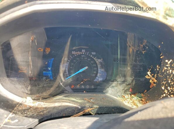 2FMPK3J95KBB77230 2019 FORD EDGE Gray Instrument cluster view