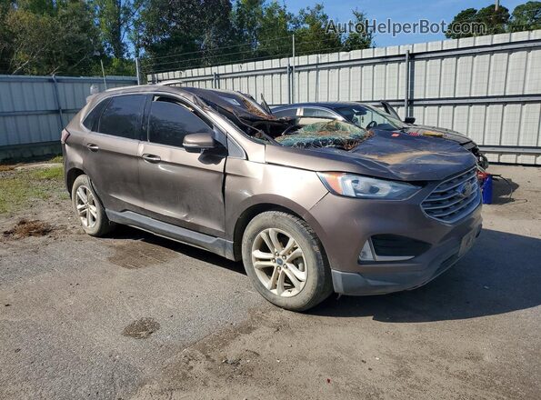 2FMPK3J95KBB77230 2019 FORD EDGE Gray Front right