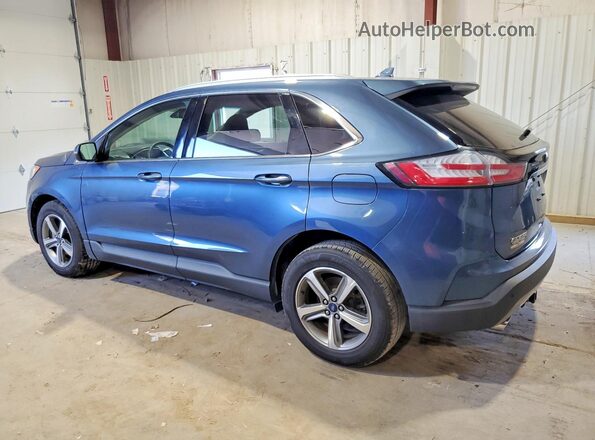 2FMPK3J95KBC08508 2019 FORD EDGE Синий Задняя правая четверть