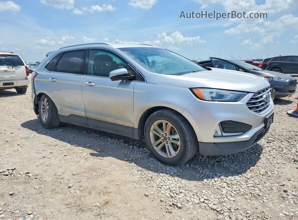 2FMPK3J95KBC35191 2019 FORD EDGE Серебряный Передняя правая четверть