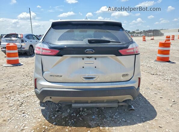2FMPK3J95KBC35191 2019 FORD EDGE Серебряный Вид сзади