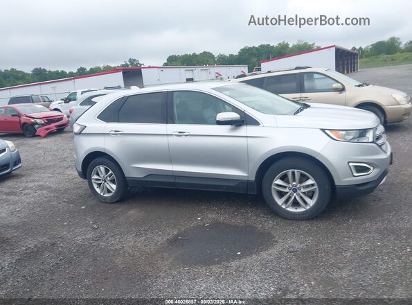 2FMPK3J97HBC22628 2017 FORD EDGE Silver Widok wnętrza z tyłu