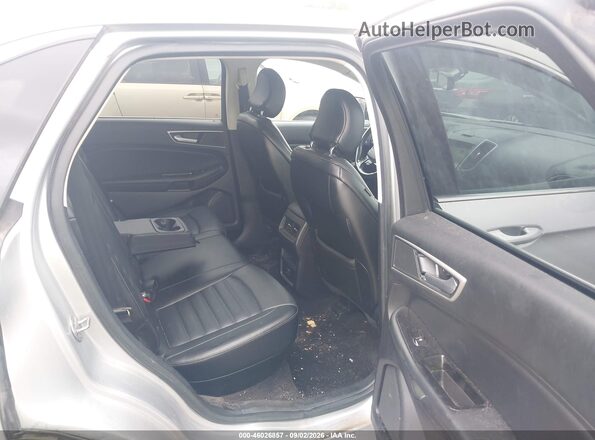 2FMPK3J97HBC22628 2017 FORD EDGE Silver Widok naklejki z numerem VIN