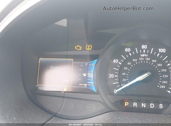 2FMPK3J97HBC22628 2017 FORD EDGE Silver Widok tylnych siedzeń