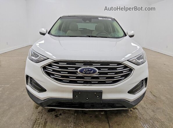 2FMPK3J98KBC44774 2019 FORD EDGE White Вид спереду