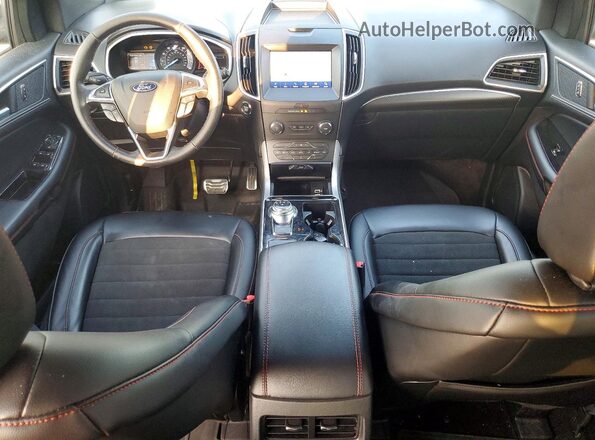 2FMPK3J99LBB62036 2020 FORD EDGE Black ხელსაწყოთა პანელის ხედი