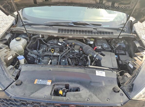 2FMPK3J99LBB62036 2020 FORD EDGE Black ძრავის განყოფილების ხედი