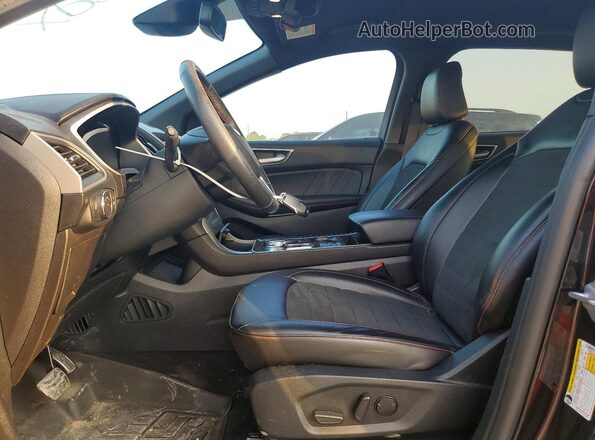 2FMPK3J99LBB62036 2020 FORD EDGE Black წინა პანელის ხედი