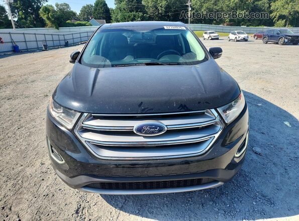 2FMPK3K83GBB47768 2016 FORD EDGE Черный Вид спереди