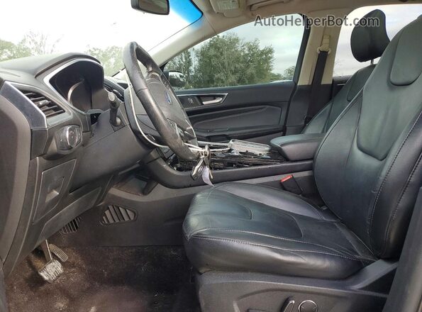 2FMPK3K91GBB21503 2016 FORD EDGE Серый Вид салона спереди