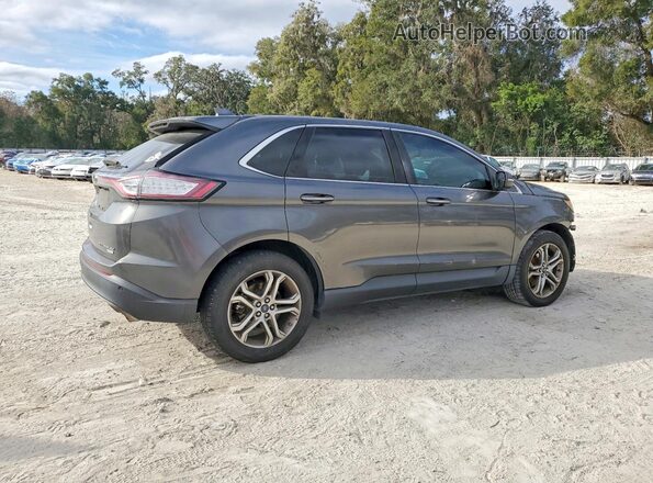 2FMPK3K91GBB21503 2016 FORD EDGE Серый Задняя правая четверть