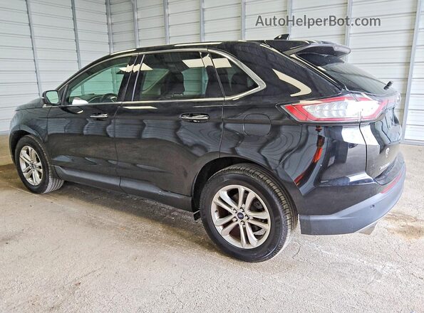 2FMPK3K91JBB84950 2018 FORD EDGE Black Rear left