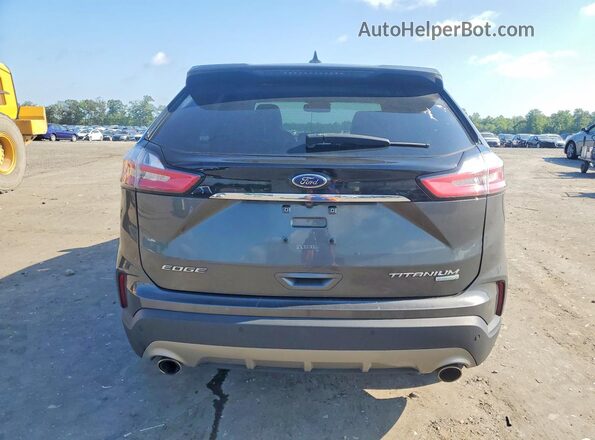 2FMPK3K91LBA15854 2020 FORD EDGE Gray Вид ззаду
